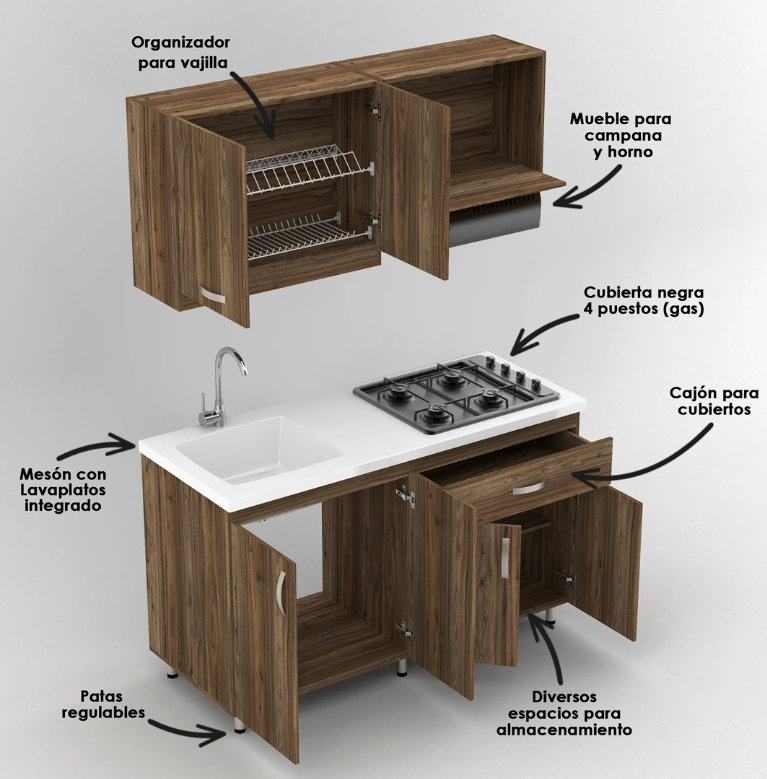 COCINA INTEGRAL CAFE (SIKUANI)